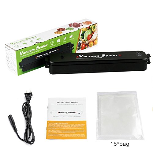 Kepeak Vacuum Sealer Machine, Automatic Vacuum Sealing System for Food Preservation, 15 pcs Sealer Bags(FDA-Certified) - Thumbnail 6