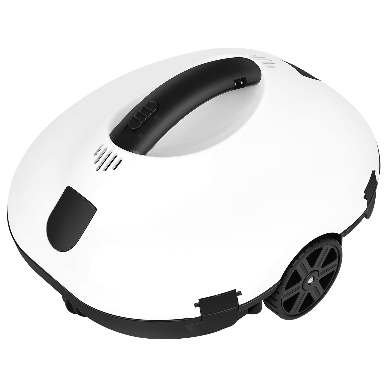 COOLWEST Poolroboter Akku, 130 Minuten Reinigungszeit, Pool Roboter Kabellos, Automatische Poolreiniger mit Selbsteinparkfunktion, Pool Saugroboter für Rundpool und Aufstellpool