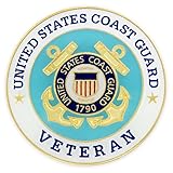 U.S. Coast Guard Veteran USCG Pin