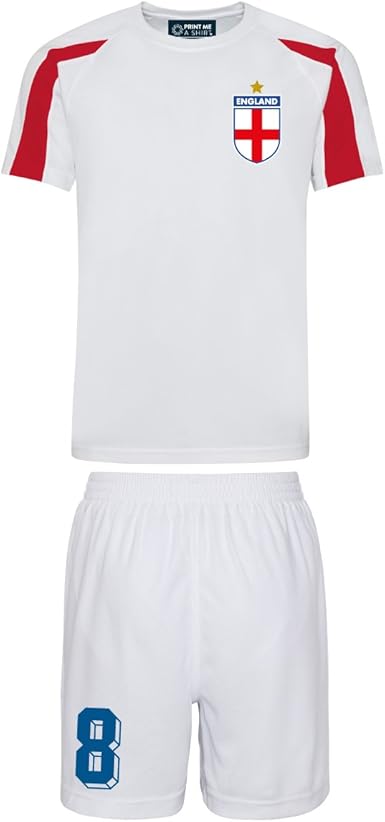 mens england football shorts