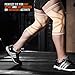 Mava Sports Knee Compression Sleeve Support for Men and Women - Perfect for Powerlifting, Weightlifting, Running, Gym Workout, Squats and Pain Relief
