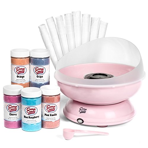Buy Cotton Candy Express Brand 5 Flavor Party Kit Pink Cotton Candy