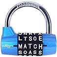 Gym Locker Lock,5 Letter Word Lock,5 Digit Combination Lock,Safety ...