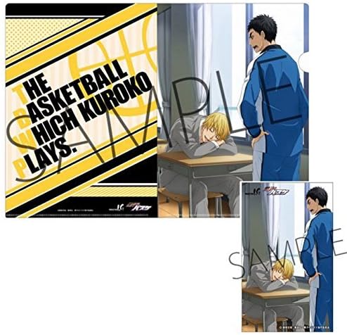 Amazon 京まふ15 黒子のバスケ クリアファイル シールセット B 黄瀬 笠松 アニメ 萌えグッズ 通販