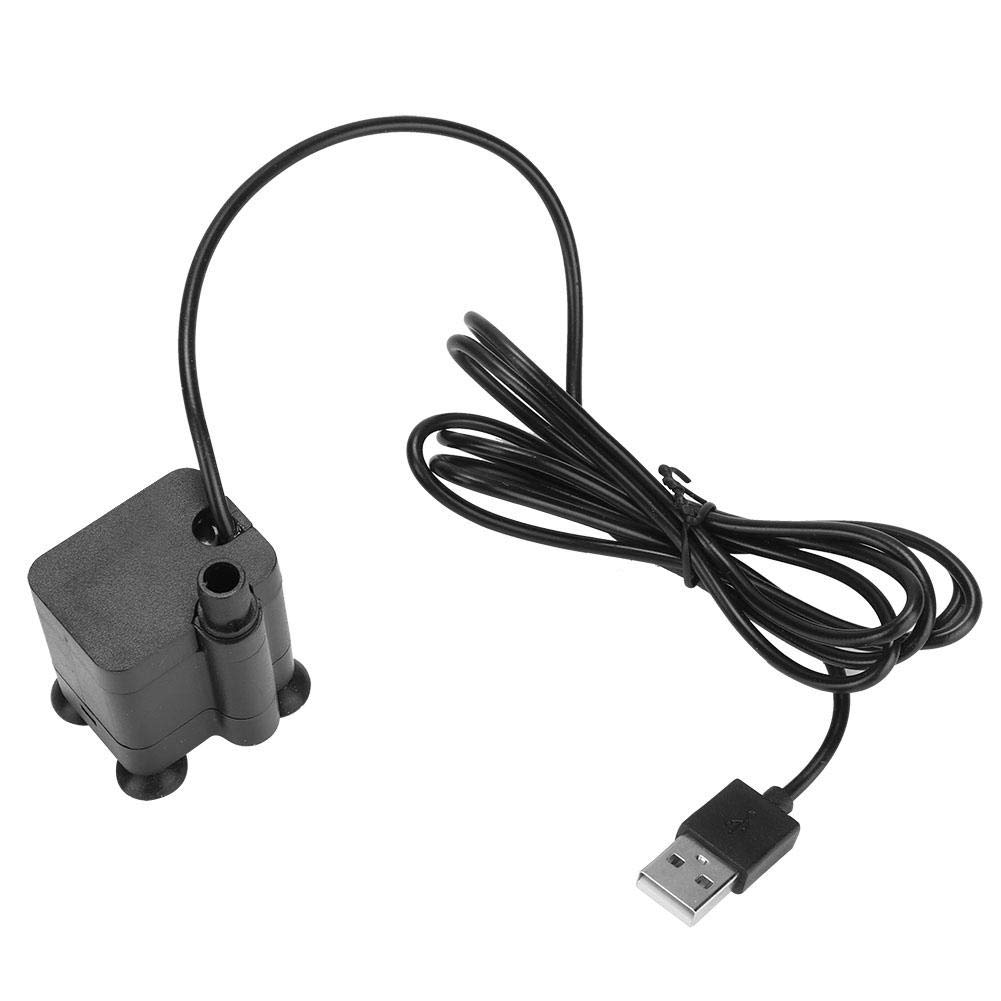 Submersible Ultra-Quiet Mini USB DC5V 1W Micro USB Micro Submersible Mini Silent Pump for Aquarium Fish Tank