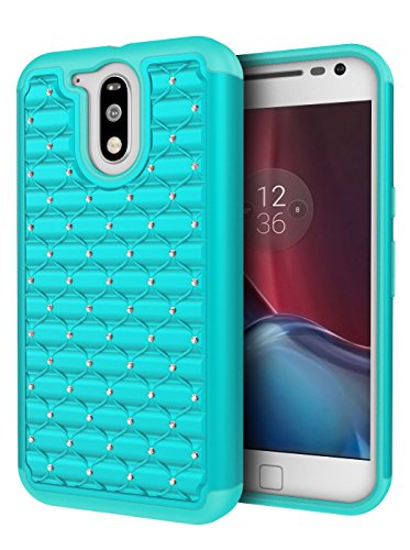 Moto g4 / g4 plus case, cimo [shockproof] heavy duty sh…
