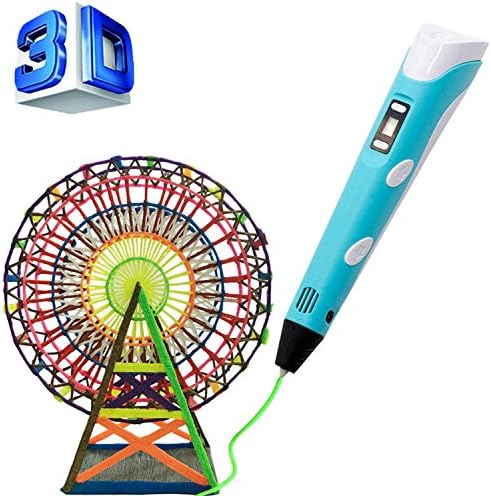 3D Pen, 3D Doodler Drawing Printing Pen, Gifts and Toys for Kids &amp; Adults,Unleash Children's Creativity, Develop Spatial Thinking - Modern Arts and Crafts Tool( Blue )