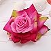 Love Sweety Women Party Big Rose Flower Hairpin Hair Clips Flower Brooch (Hot Pink)