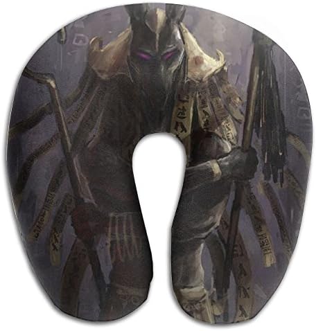 Scorpio Egypt Anubis Super Soft Travel Pillow Removable Cover U SHAPE For Neck Unisex