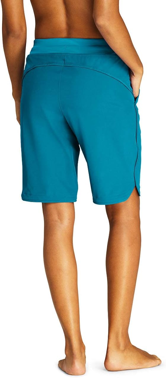 Lands End Womens Comfort Waist 9in Swim 