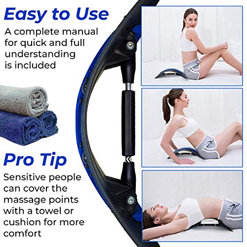 Back Stretcher for Pain Relief, Cracking Device Spine