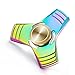 Hand Spinner,Metal 3D Ultra Durable Triangle Hand Spinner EDC Fidget Spinner Toy Fingertip Gyro for For ADD, ADHD, Anxiety, Made High Speed - Up to 5 Mins Children (Rainbow)