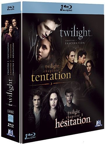 Twilight - Chapitre I : Fascination + Chapitre Ii : Tentation + Chapitre Iii : Hésitation - Edition Limitée