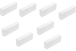 POLARIS POODLE Reusable Clay Mold Making Oyumaru. Only Use Hot Water. Perfect for Short Clay Project (Single Color) - 1pkg (6pc) (Clear White) by Oyumaru