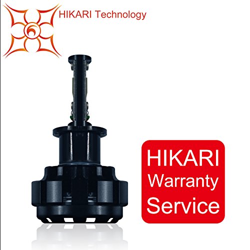 HIKARI Led headlight bulb ,Warranty Service(Single Pack) (H3)