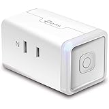 【Amazon Alexa認定取得製品】 TP-Link WiFi スマートプラグ 遠隔操作 直差しコンセント Echo シリーズ/Google ホーム/LINE Clova 対応 音声コントロール サーキュレーター ハブ不要 3年保証 HS105