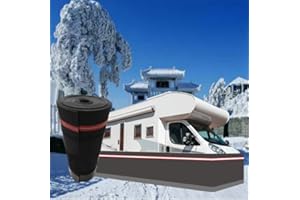 RV Skirting, High-Density Fiberboard, Universal Fit, Winter Protection for Travel Trailer, 39 Inches High (20m/66ft)