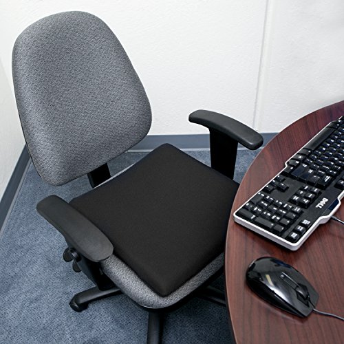 Wagan IN9111 Relax Fusion Standard Memory Foam and Gel Seat Cushion