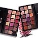 18 Colors Eye Shadow Makeup Palette WicLian Matte Shimmer Pigmented Twilight And Dusk Eyeshadow Powder (A1)