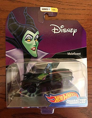 HW Hot Wheels Disney Diecast Character Cars Maleficent Series 1 2018