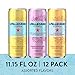 S.Pellegrino Essenza Flavored Mineral Water, 11.15 fl oz. Cans (Variety Pack of 12)