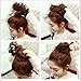 SLLIE Messy Hair Bun Extensions Chignons Hair Hair Scrunchie Scrunchy Updo Hairpiece