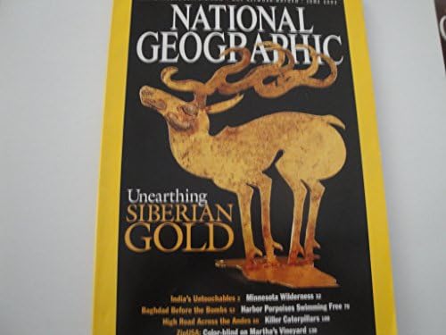 National Geographic Magazine, January 1974 Gold Antiquities