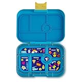 YUMBOX (Kai Blue; Emoji Tray) Leakproof Bento Lunch Box Container for Kids