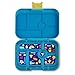 YUMBOX (Kai Blue; Emoji Tray) Leakproof Bento Lunch Box Container for Kids