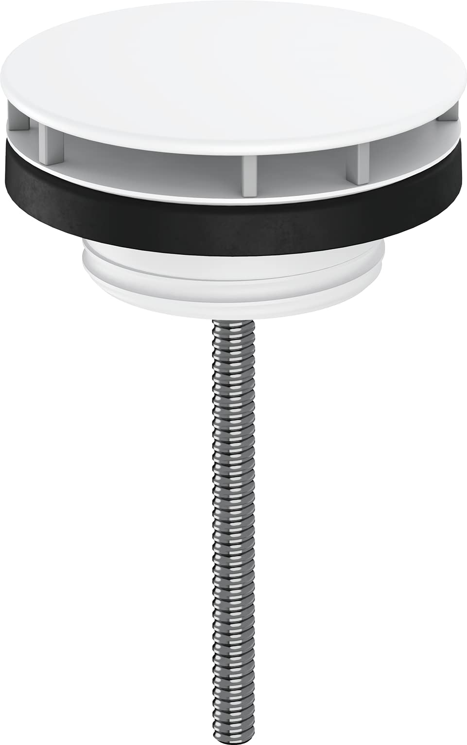 hansgrohe Waste non-closing for washbasins, matt white, 50001700