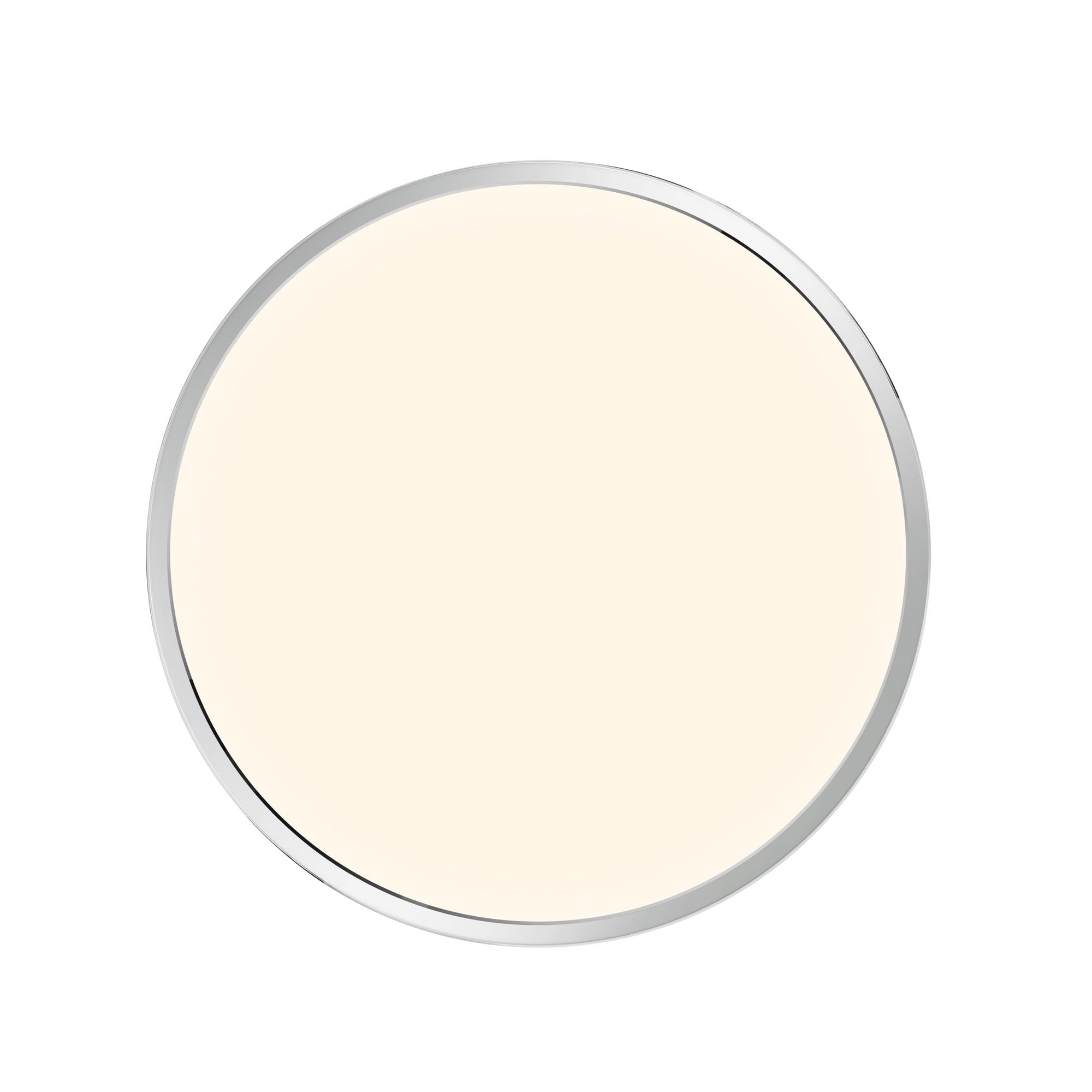 Nordlux Oja Indoor Ceiling Light Silver Plastic Intergrated LED 3-Level Dimming - Bathroom, En-Suite, Kitchen Mains Powered, IP54