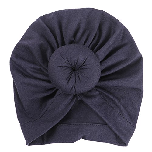 5pcs Newborn Baby Cotton Cloth Turban Toddler Rabbit Hospital Hat Ear Hat Kids Set Head Cap (NN65) - Thumbnail 2