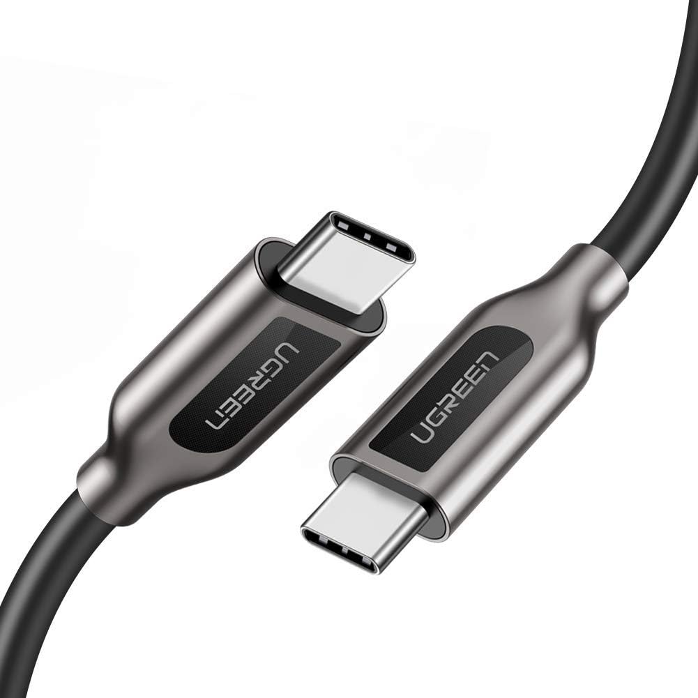 UGREEN USB Type C to USB 3.1 Gen 2 Cable 60W PD Fast Charger 10Gbps Data Sync 4K@60Hz Video Monitor Lead Compatible with Thunderbolt 3 MacBook Pro Air,iPad Pro 2020,Samsung S20 S10,Dell,Lenovo,Huawei