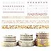 Valentine's Day Gifts SUBCLUSTER Set of 12,Rose Gold Foil Washi Tape Set Gold Stickers Collection for DIY Scrapbooking Bullet Journal, Planner, Arts & Craft Gift Wrapping Tapes 12 Rolls