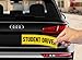 CarCoo Student Driver Magnet for car - New Driver Magnet, Student Driver Bumper Sticker, Reflective Magnetic car Signs, Safety Caution Sign 1 Pack