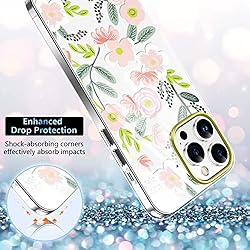 SPIDERCASE for iPhone 13 Pro Max Case，Crystal
