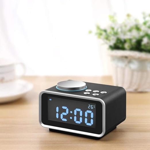 K2 MultiFunction Electronic Alarm Clock Mobile Phone Tablet Digital