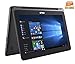 2015 Newest ASUS Transformer Book Flip TP200SA 2-in-1 Laptop Tablet 2GB DDR3L 32GB eMMC + 32GB MicroSDHC Convertible Touchscreen Ultrabook Windows 10 Home 64-Bit 1-year Office 365 Personal