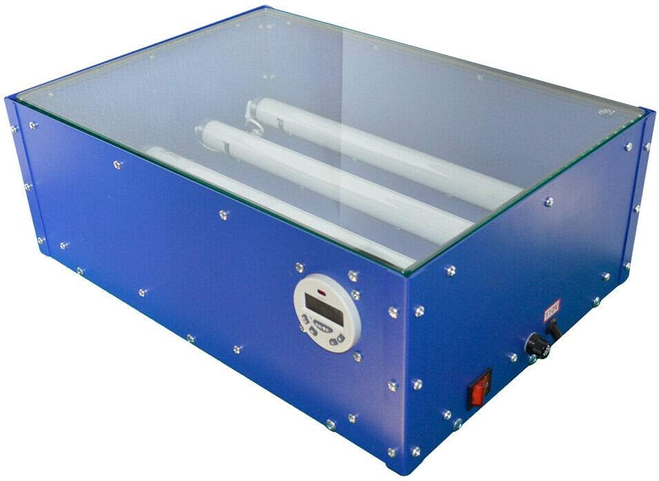 110V 18 x 12in Exposure Unit Silk Screen Printing Plate Making Equipment