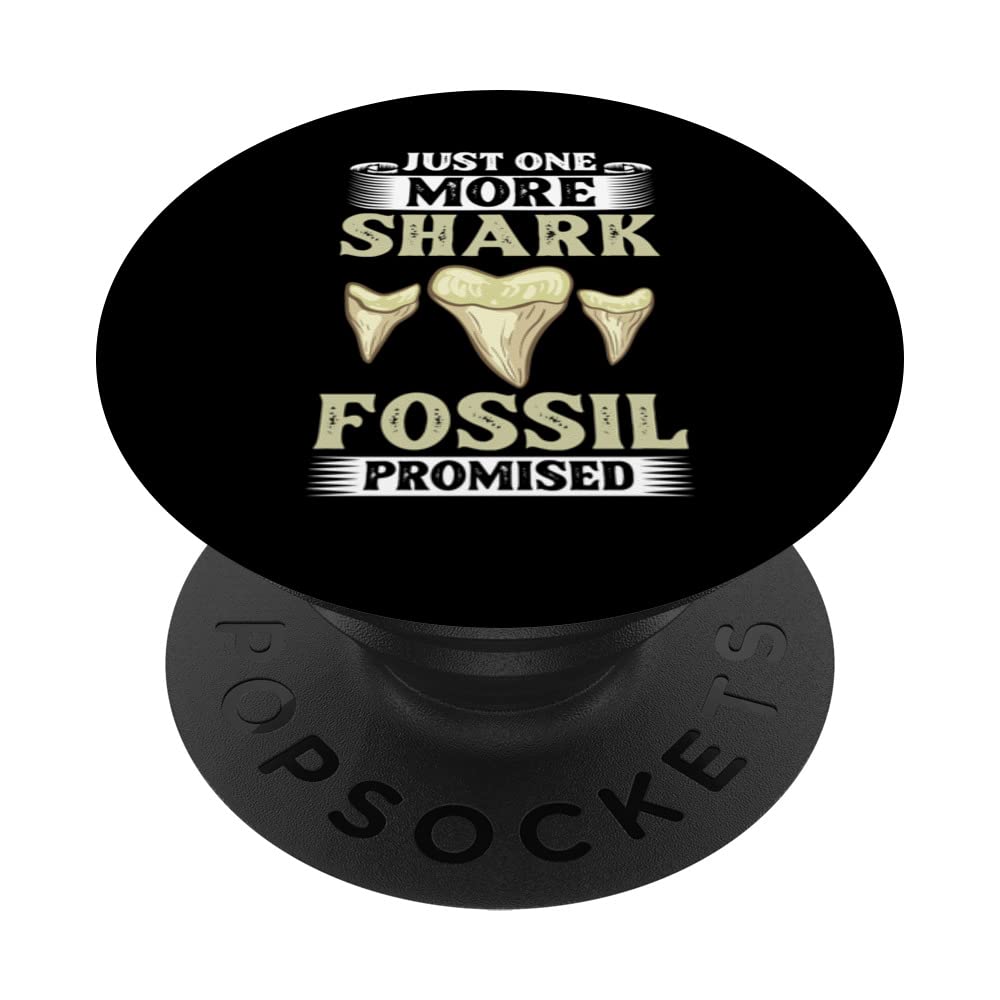 Shark Teeth Fossil Tooth Megalodon Collector PopSockets Swappable PopGrip