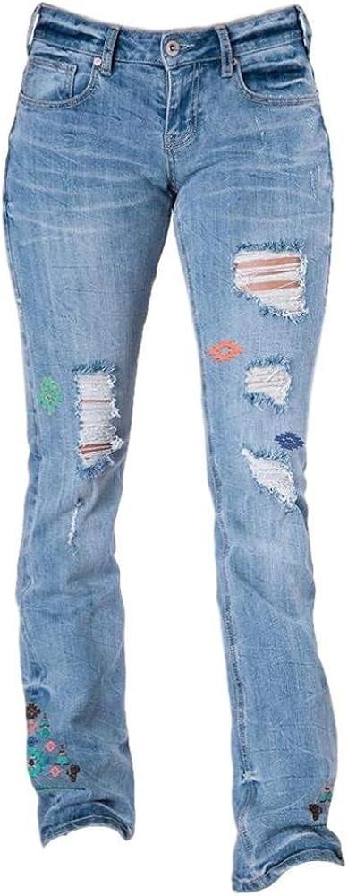 western denim jeans