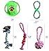 Dog Chew Toys for Small to Medium Dogs, Includes Frisbee and Rope Toys