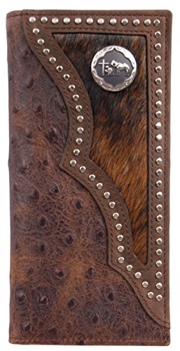 3D Brown Western Rodeo Wallet