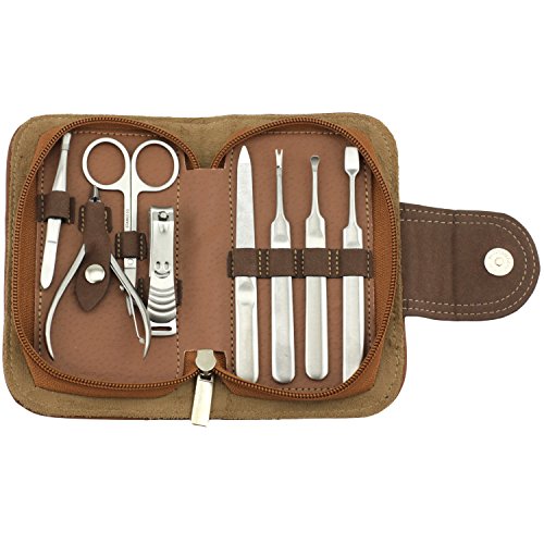 Deluxe Nail Clipper Set - Best for Nail Grooming Manicure at Home or Travel Kit