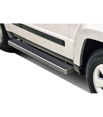 HD Ridez Stainless Steel Running Board 5in Black Compatible With Honda Element 2003-2011 (Exclude SC Model) (Nerf Bar Side Steps Side Bars