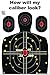 Big Dawg Targets - 18 X 24 Inch Silhouette Reactive Splatter Shooting Target
