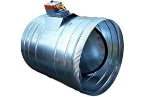 SMARTZONE Zone Damper 14" Round Professional-Grade (HVAC Zoning) - Preminum replacement for Honeywell, EWC, Durozone, more (14)