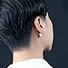 Jwoolw Double Sided Front Back Peek A Boo Ball Faux Pearl Beads Womens Fashion Elegant Tribal Stud Earrings (Silver 1)