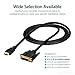StarTech.com 6ft HDMI to DVI D Adapter Cable - Bi-Directional - HDMI to DVI or DVI to HDMI Adapter for Your Computer Monitor (HDMIDVIMM6)