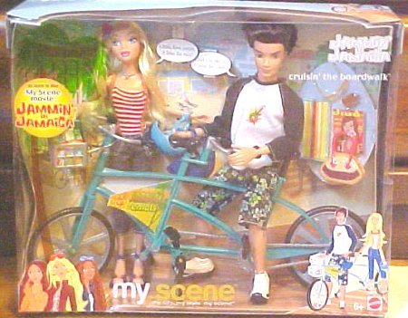 My Scene Jammin in Jamaica Cruisin the Boardwalk 2 Doll Giftset